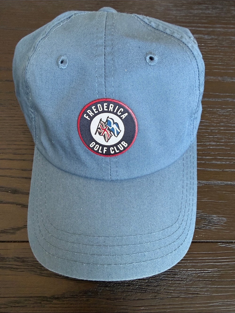 American Needle Gray-Blue Frederica Golf Club Baseball Cap